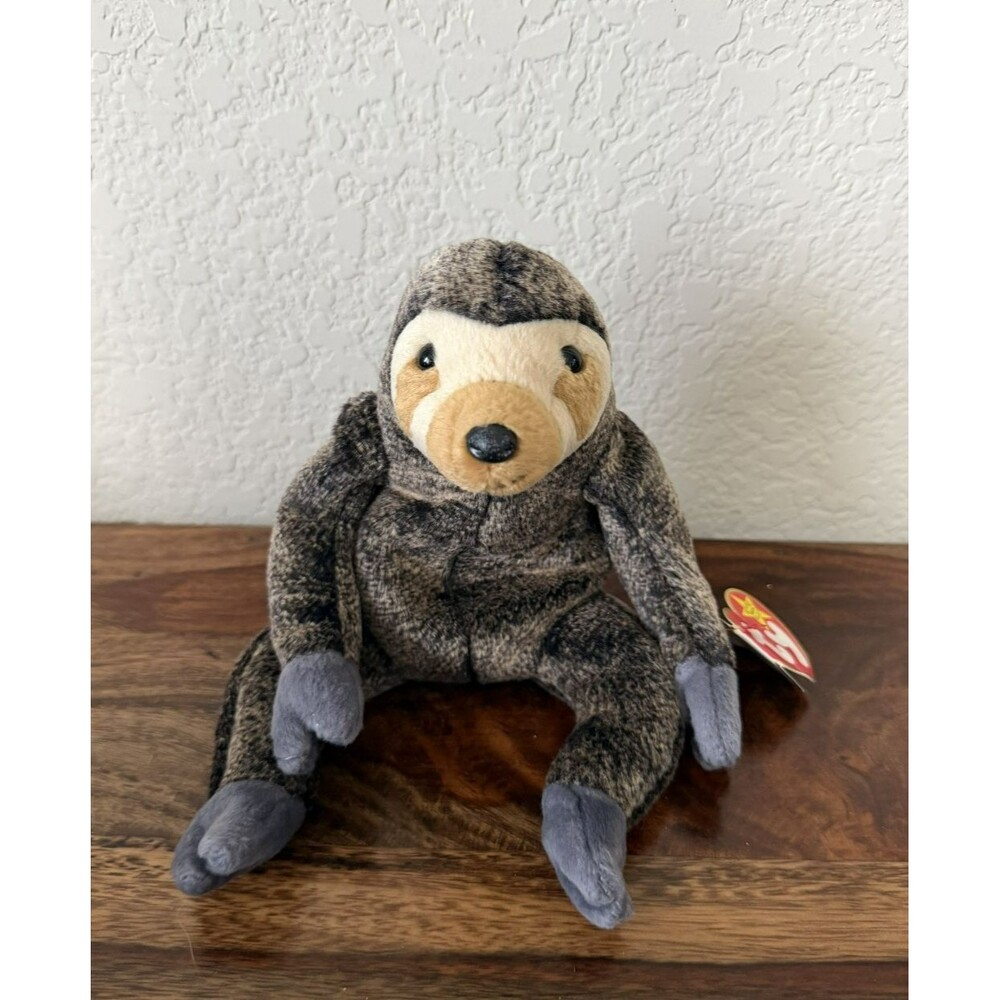 Ty Beanie Baby Slowpoke the Sloth  DOB May 20, 1999 new
